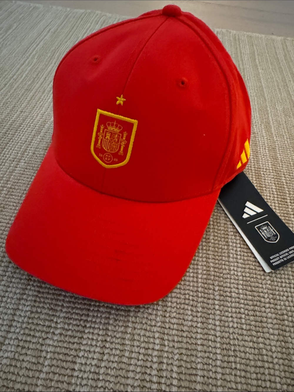 adidas 2026 Spain Baseball Cap NWT!